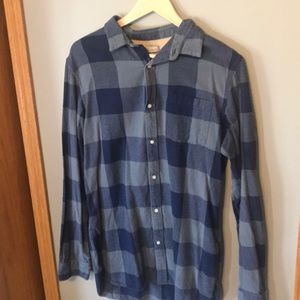 Banana republic large tall flannel